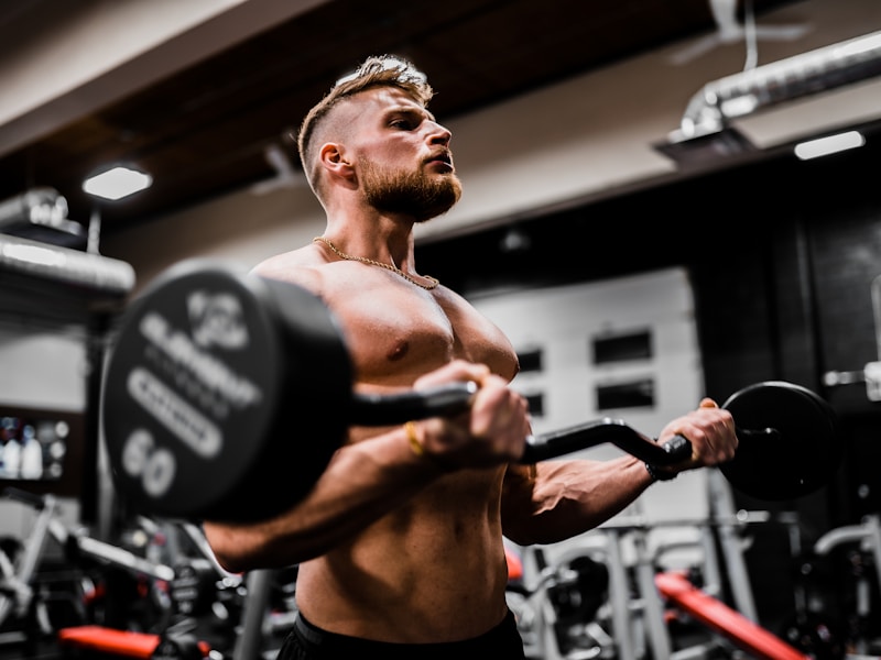 Person exercising with hormone health support